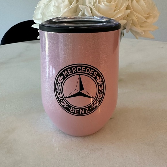 Mercedes Benz Glitter Stemless Cup - Picture 1 of 4